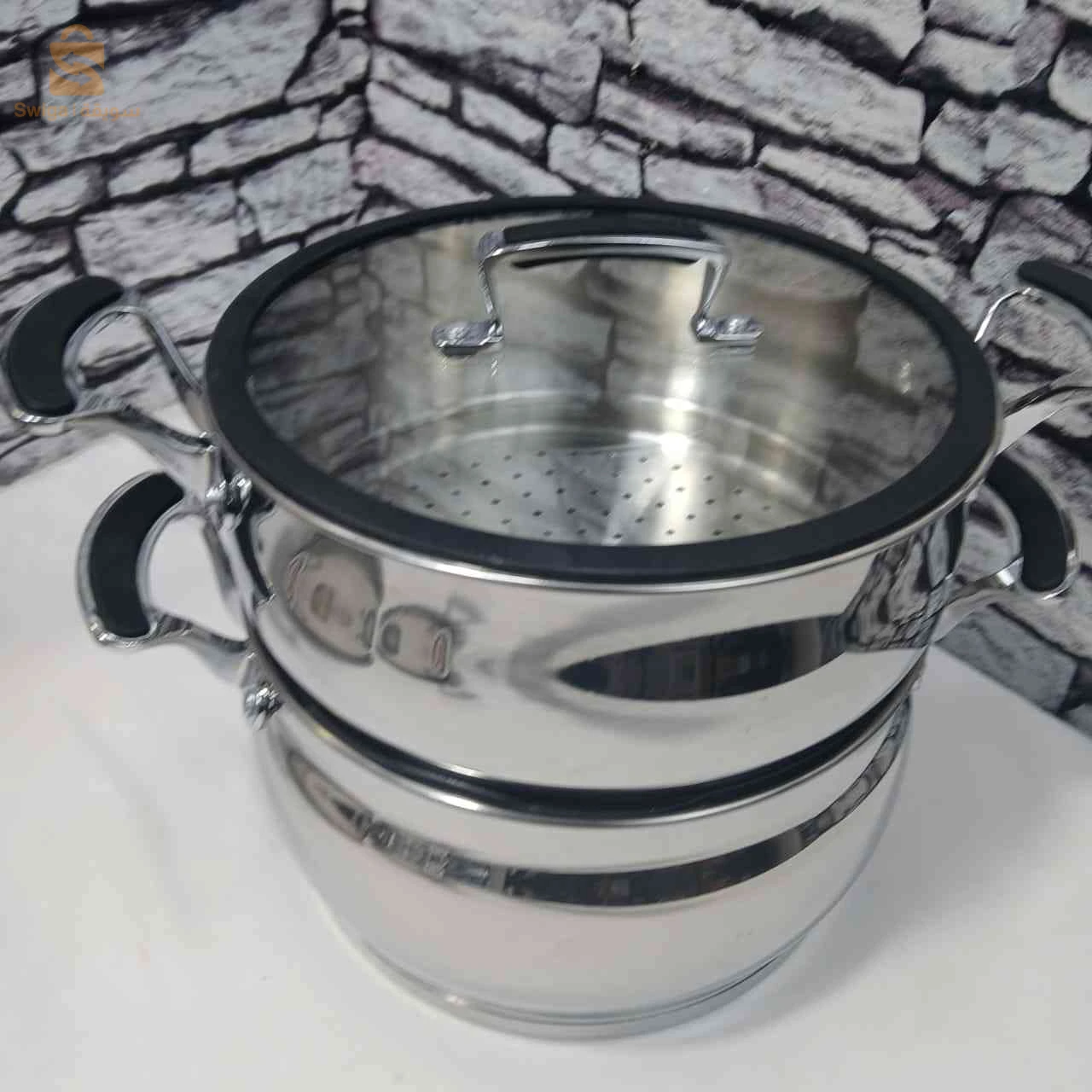 ✨ كسكاس 6 لتر Inox 18/10 ثقيل ومتين للكسكس | Couscoussier Inox 18/10, robuste et durable