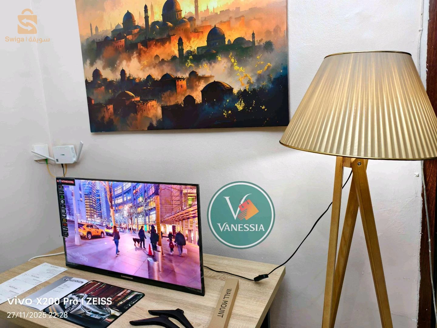 Tv 32P Smart + Démo Intégrer+ Support Marque Continental