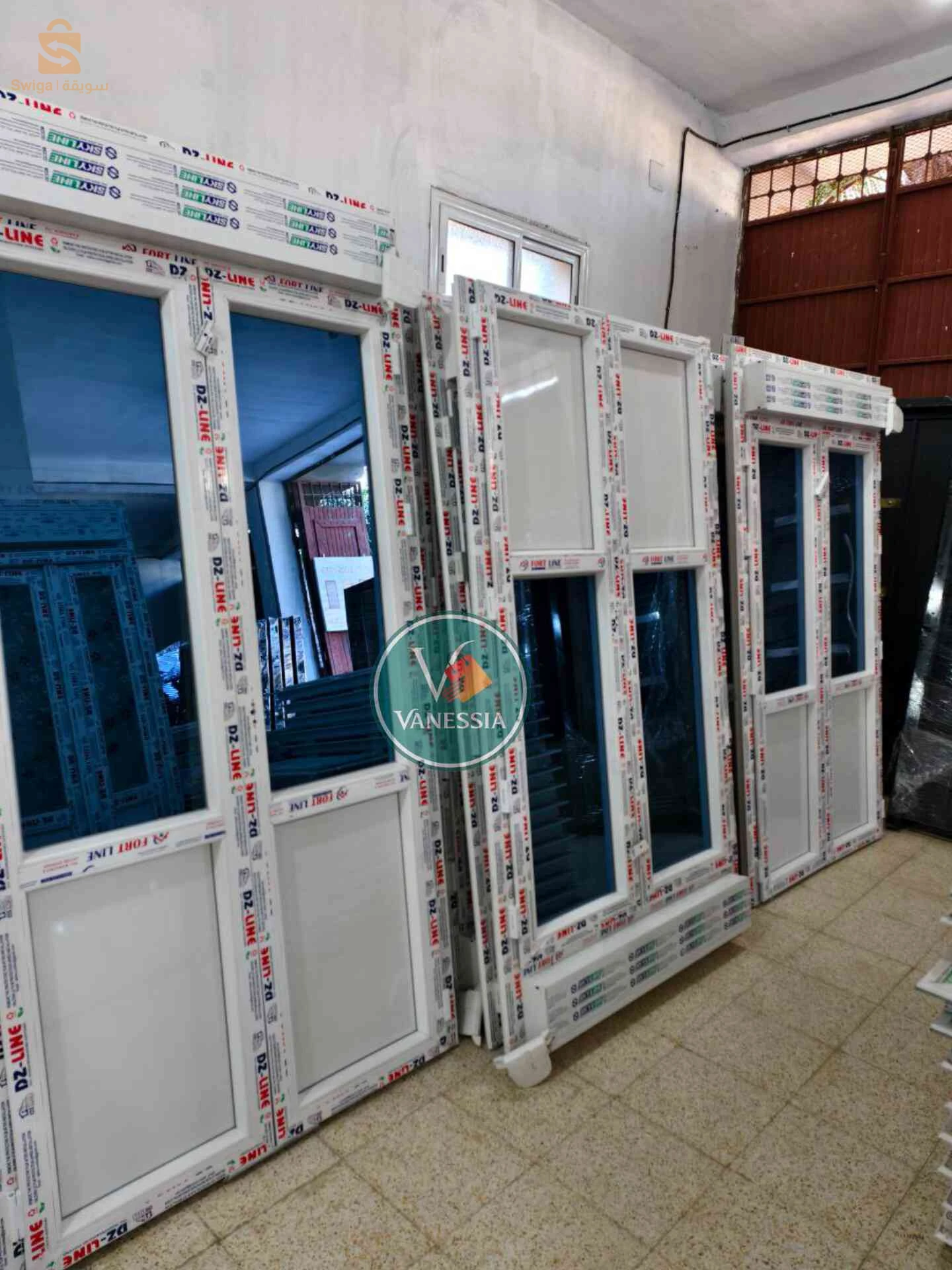 Porte Balcon En Pvc Avec Rideau