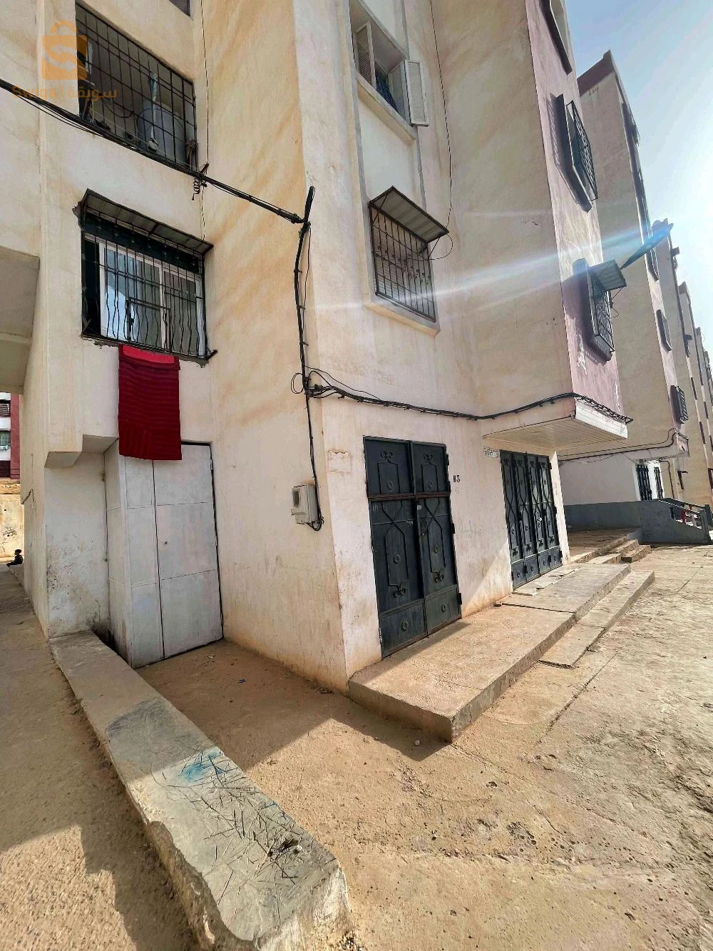 زوج محلات للبيع على الطريق الكبيرة في أولاد مالك المدينة الجديدة باريقو المحمدية