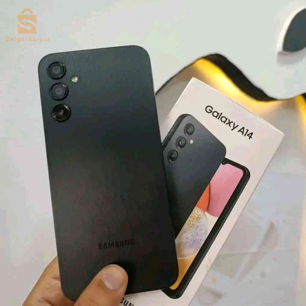 SAMSUNG GALAXY A14  للبيع 
نظيف من كل شيء 
مرحبا بكم