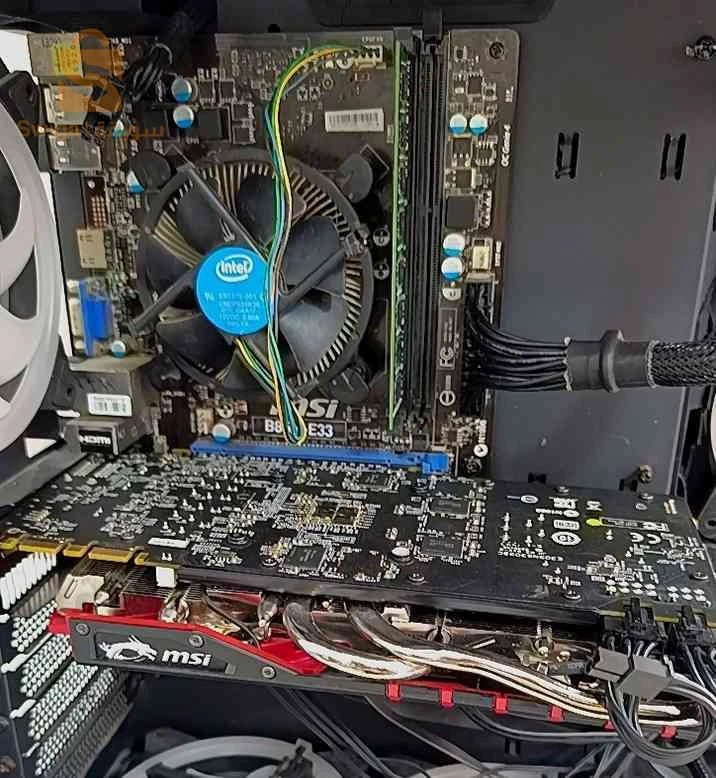 COMBO PC 4 PIECE : I5 4670 + GTX 970 4 GB MSI + RAM 8 GB + CARTE MERE