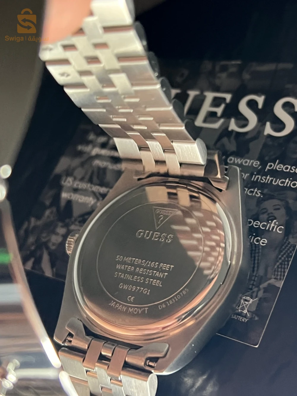 MONTRE GUESS JADEN NEUVE AUTHENTIQUE AVEC SES PAPIERS&Boîte