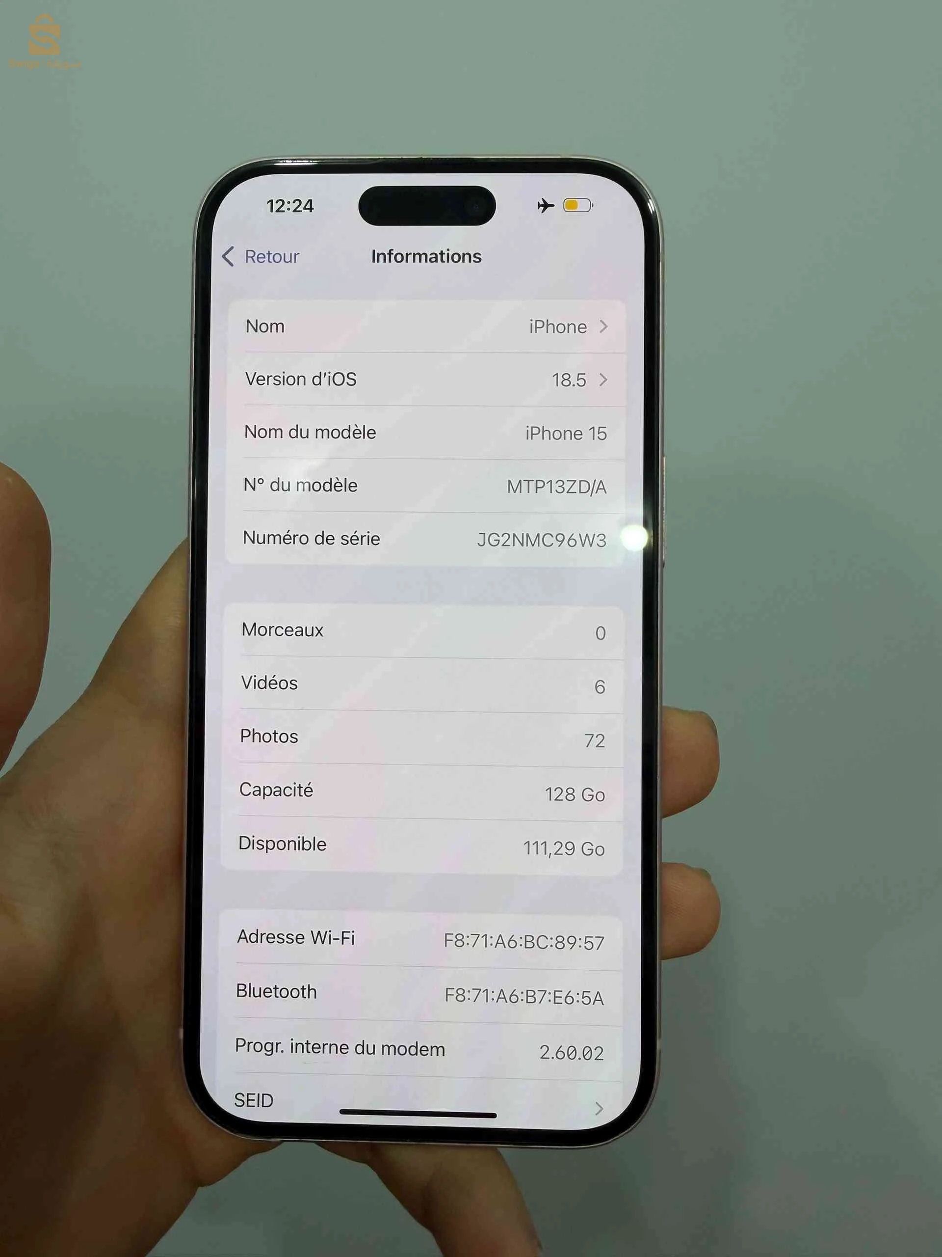iPhone 15