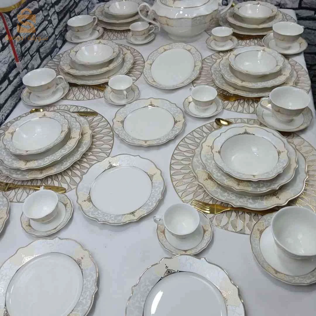 ☕ سارفيس قهوة ومائدة متكامل لدارك – Service à table + café complet