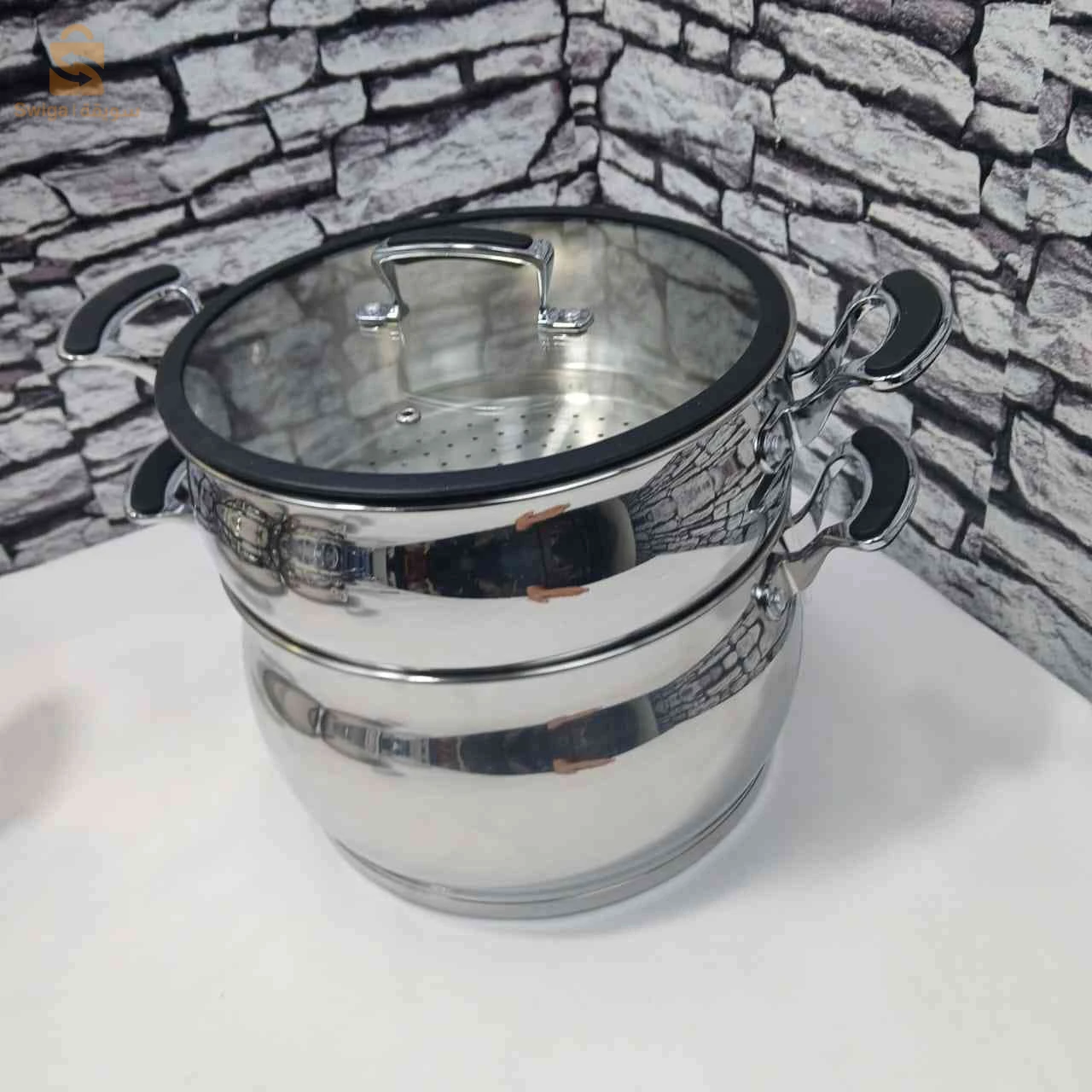Couscousier inox luxe 4 -6- 8 litres