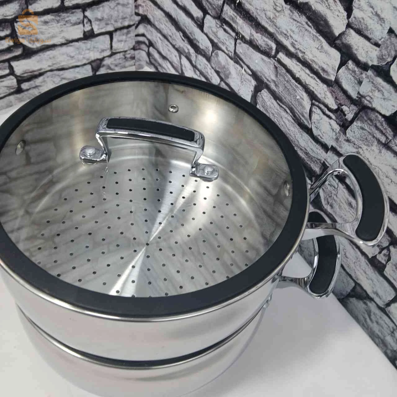 ✨ كسكاس 6 لتر Inox 18/10 ثقيل ومتين للكسكس | Couscoussier Inox 18/10, robuste et durable