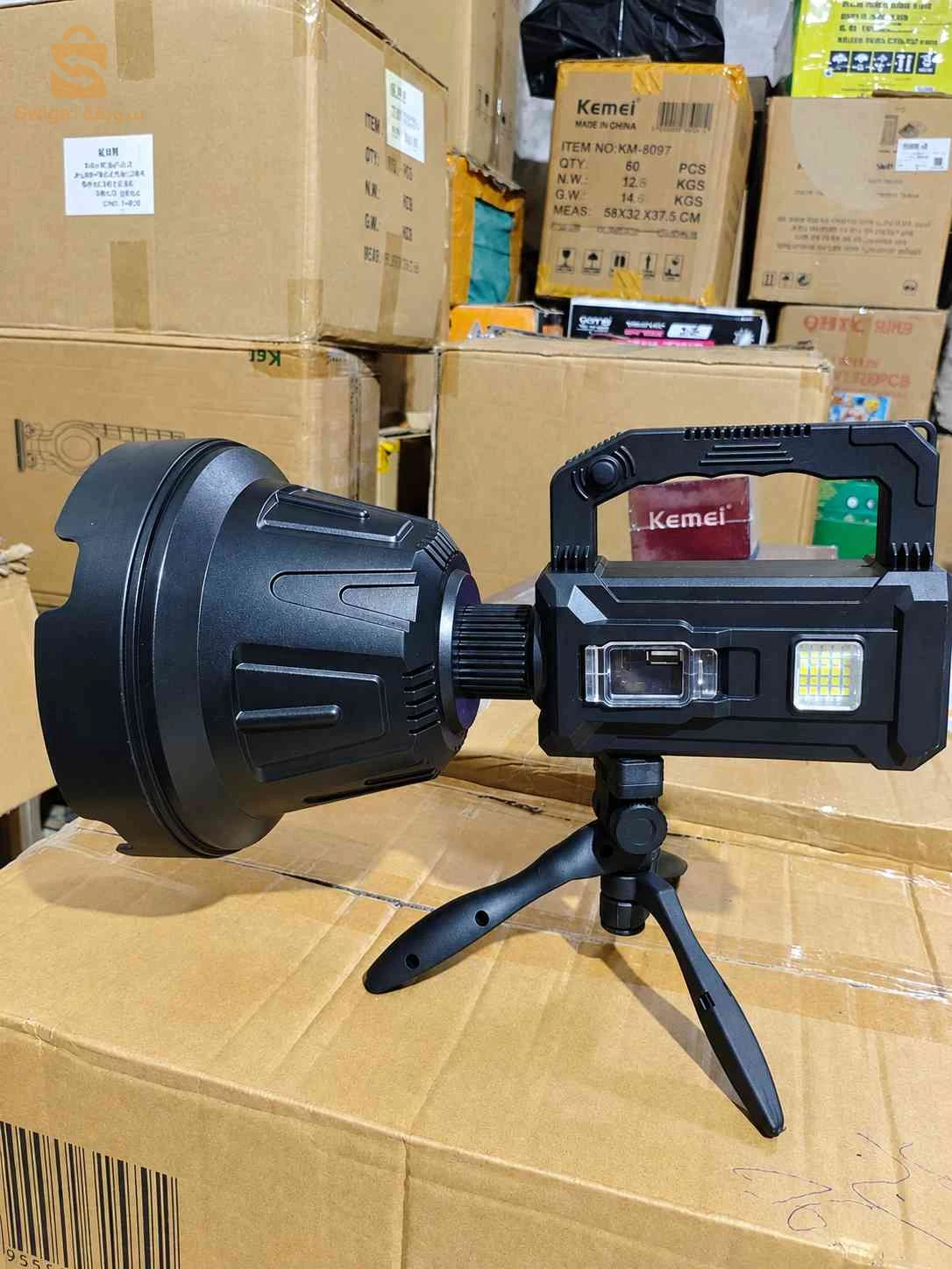 للكشاف اليدوي الموضح في الصورة Multifunctional Searchlight (موديل W5111