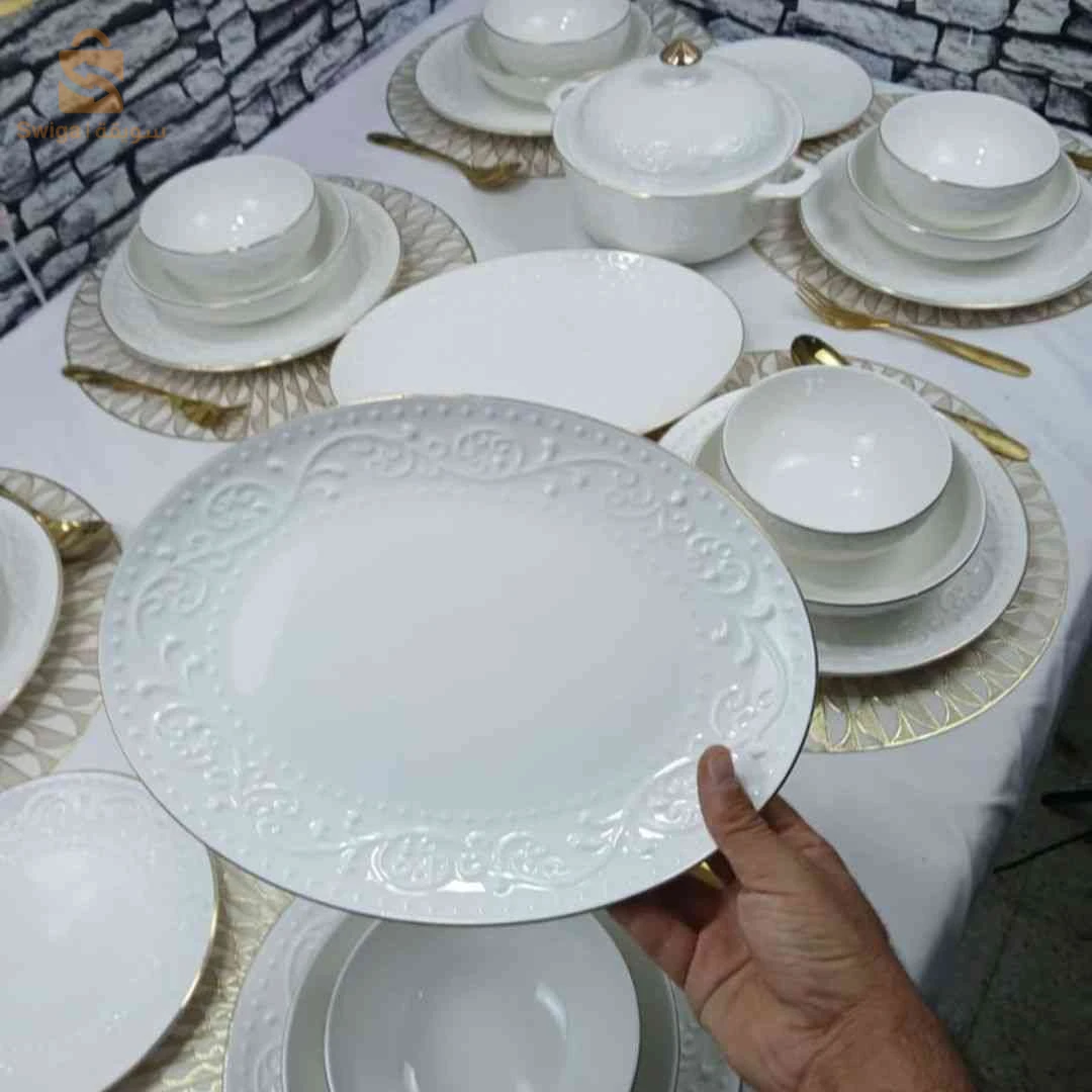 🍽️ زيني طاولتك بأرقى طقم برسلان أفغني S– ublimez votre table avec cette porcelaine afghani
