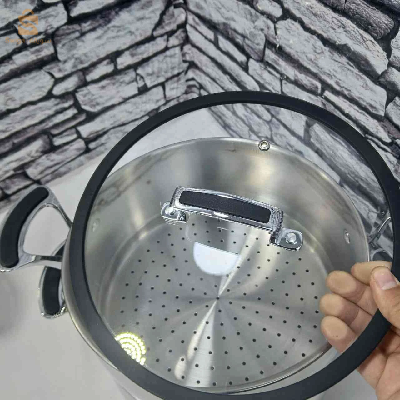 ✨ كسكاس 6 لتر Inox 18/10 ثقيل ومتين للكسكس | Couscoussier Inox 18/10, robuste et durable