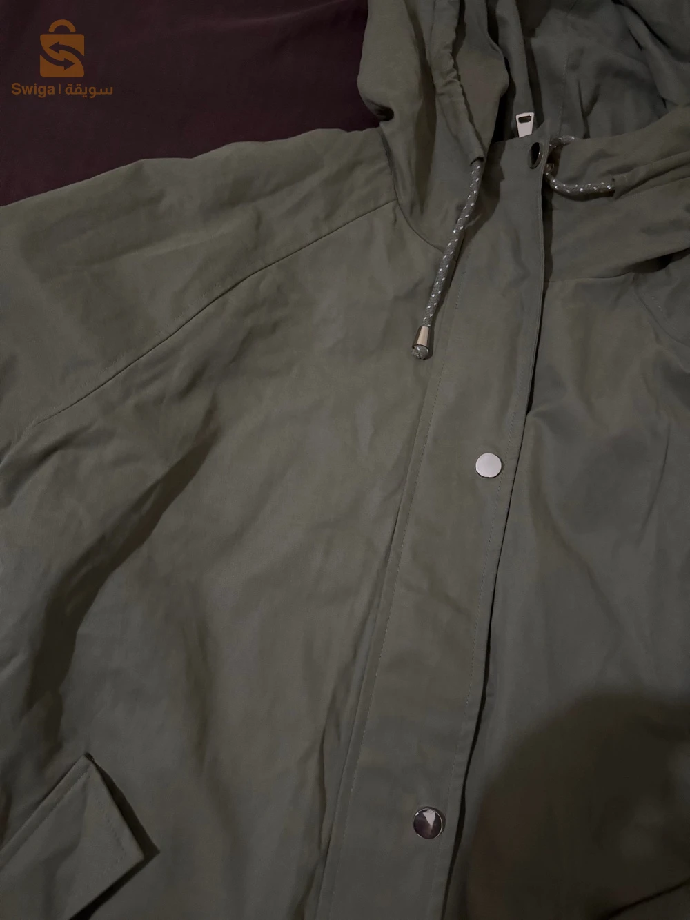 Parka New Look vert kaki