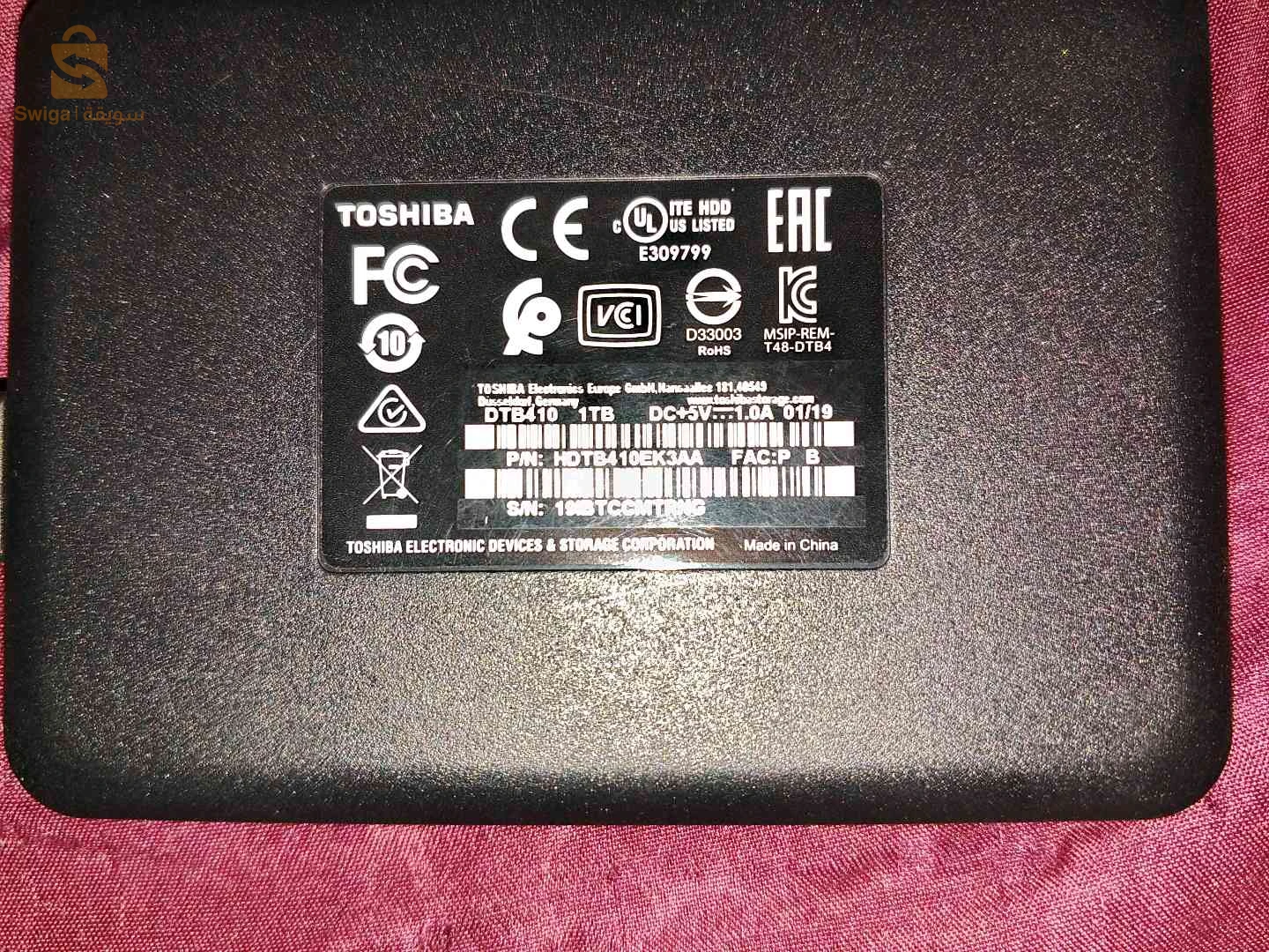HDD 1TB TOSHIBA