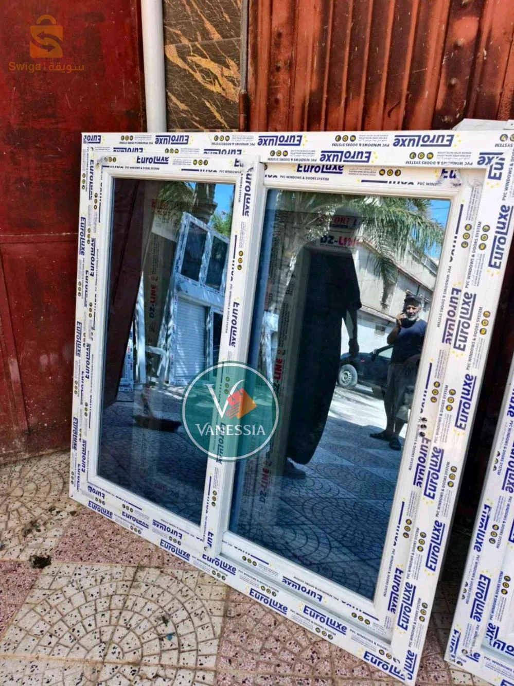 Fenêtre coulissante sa s rideaux  Stop sole profil ⭐ Euro luxe⭐⭐