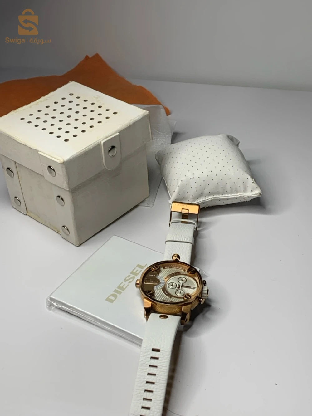 DZ7271 Montre DIESEL LITTLE DADDY ONLY THE BRAVE CHRONOGRAPHE ORIGINAL AVEC SA BOÎTE ET LIVRET AUTHENTIQUE