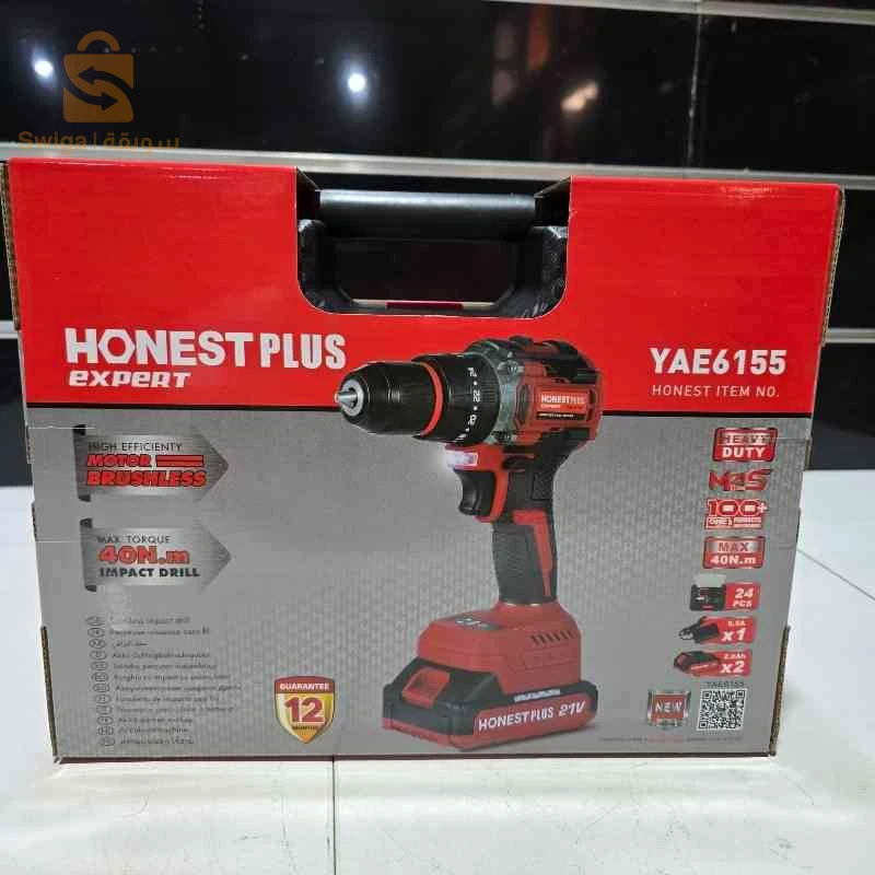 Visseuse A Percussion 40N.m Double Batterie 21V - HONESTPLUS