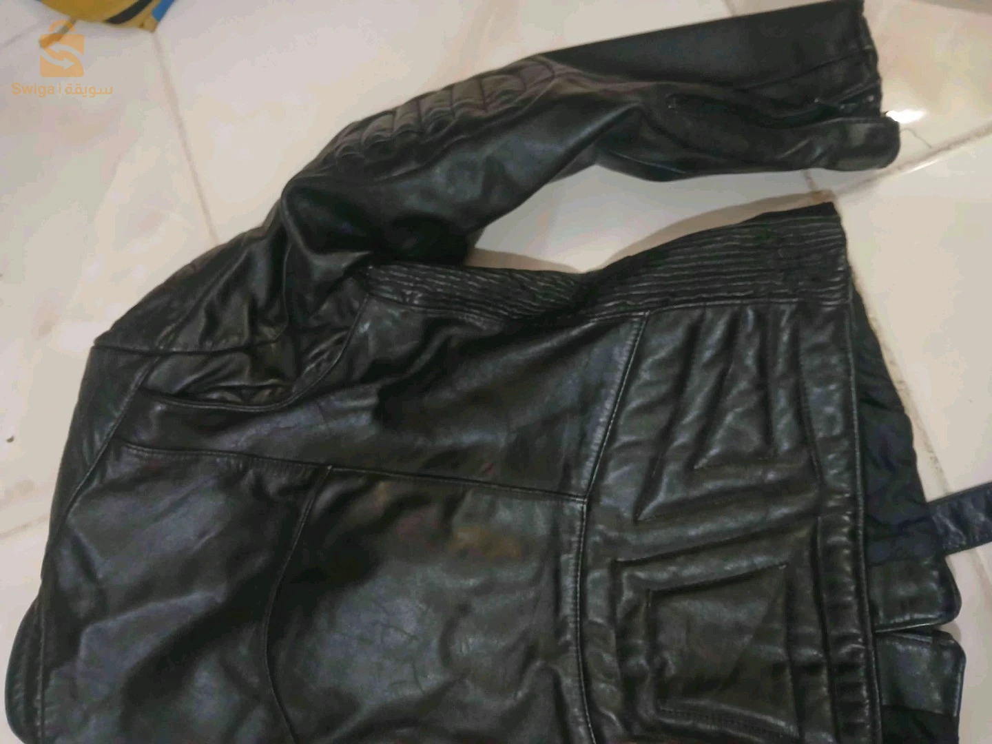 veste moto cuire