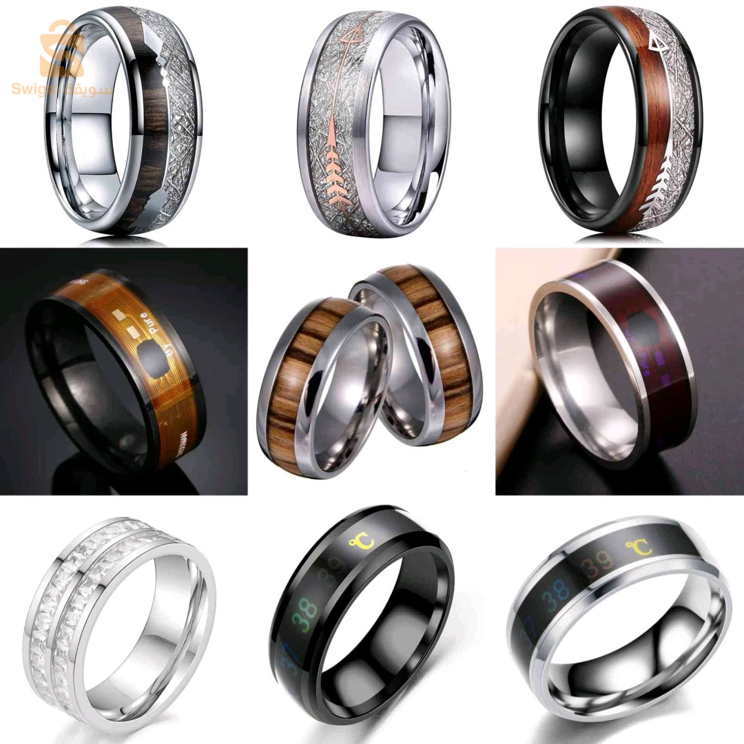 Bague en acier inoxydable