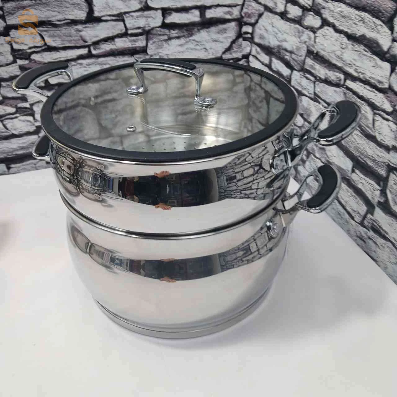 Couscousier inox luxe 4 -6- 8 litres