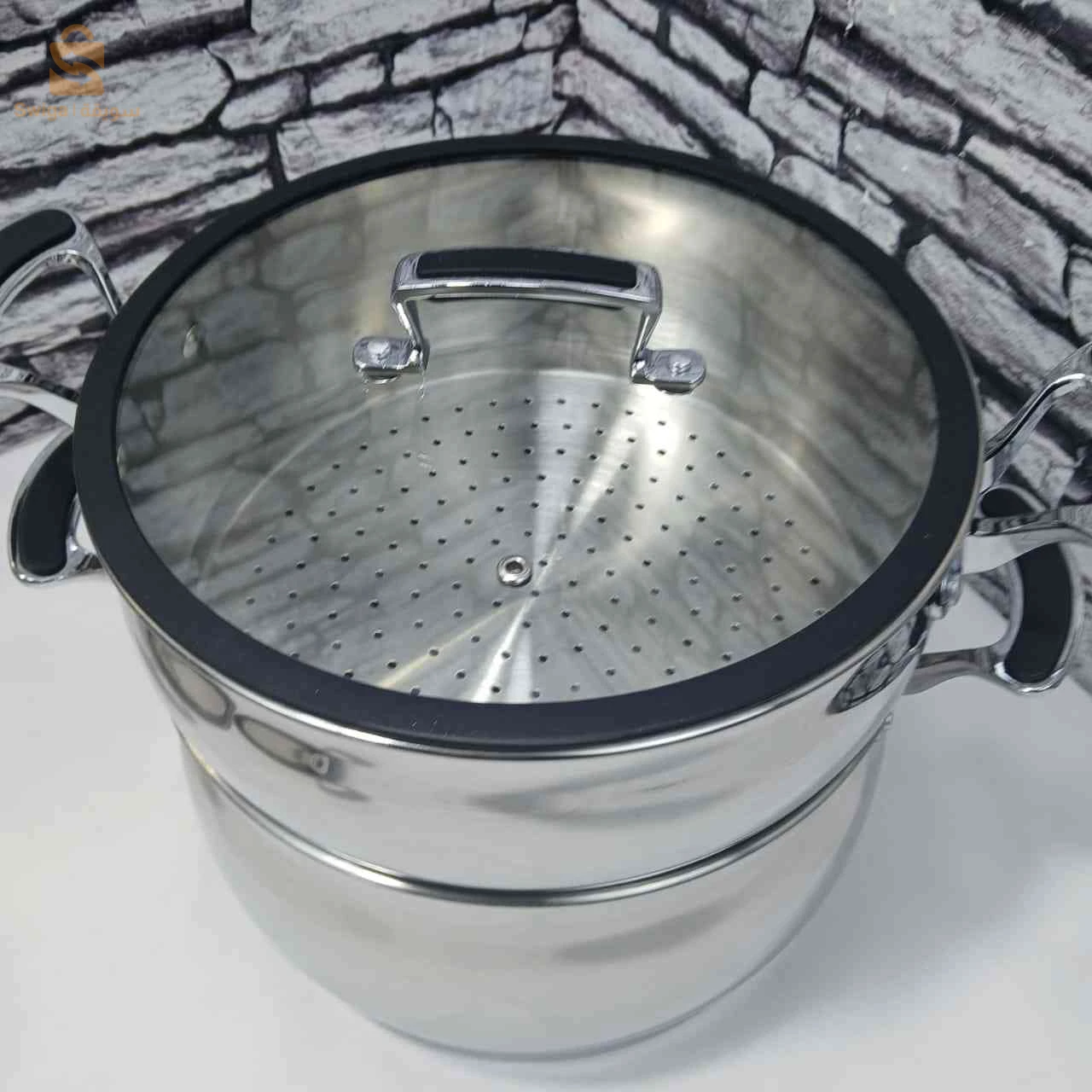 Couscousier inox luxe 4 -6- 8 litres