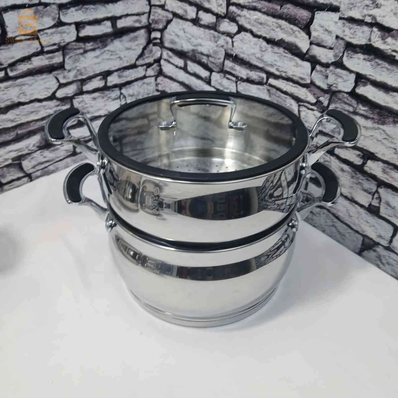 ✨ كسكاس 6 لتر Inox 18/10 ثقيل ومتين للكسكس | Couscoussier Inox 18/10, robuste et durable