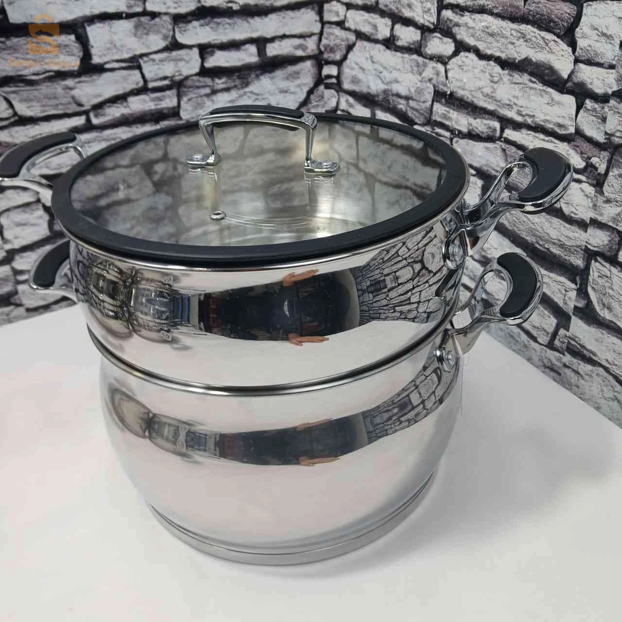 Couscousier inox luxe 4 -6- 8 litres