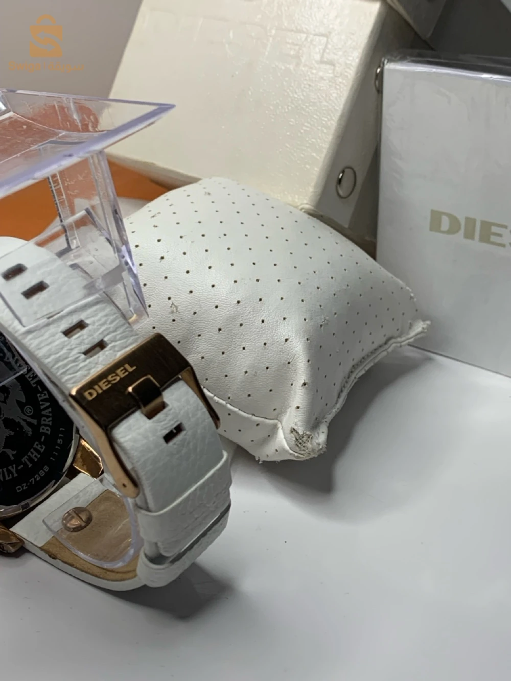 DZ7271 Montre DIESEL LITTLE DADDY ONLY THE BRAVE CHRONOGRAPHE ORIGINAL AVEC SA BOÎTE ET LIVRET AUTHENTIQUE