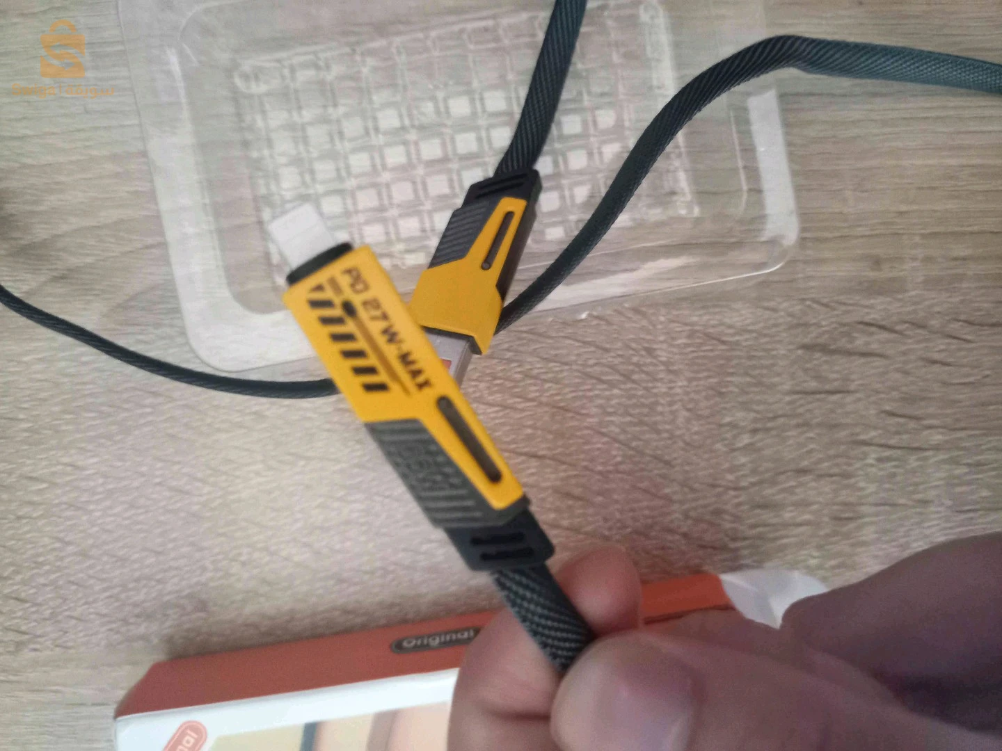 كابل شحن سريع اصلي 4in1 
usb
type c
iphone