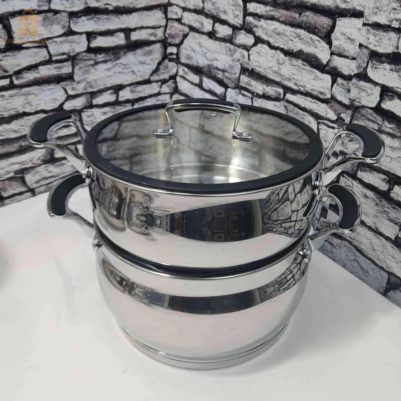 ✨ كسكاس 6 لتر Inox 18/10 ثقيل ومتين للكسكس | Couscoussier Inox 18/10, robuste et durable