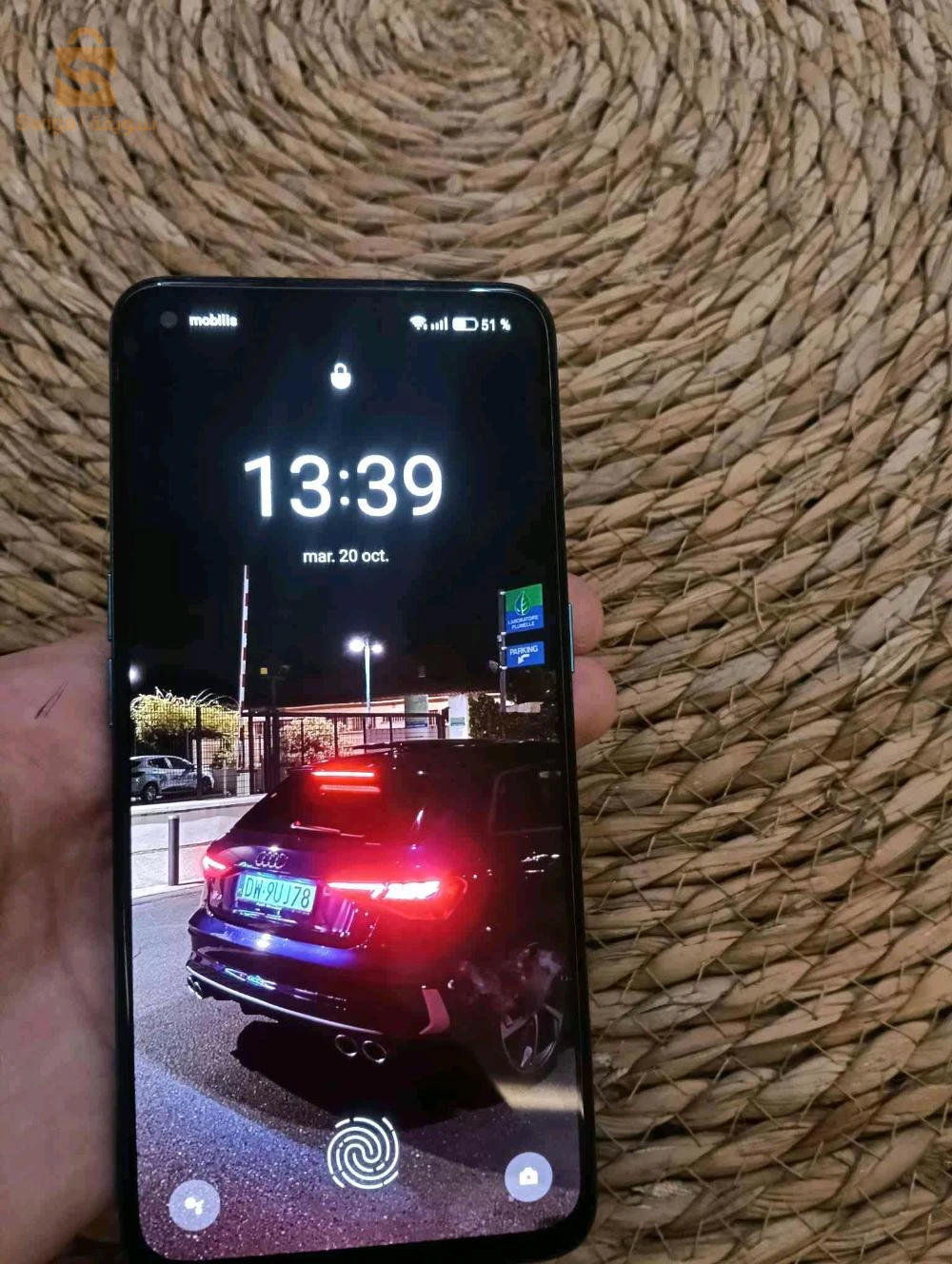 Oppo reno 5G avec boite