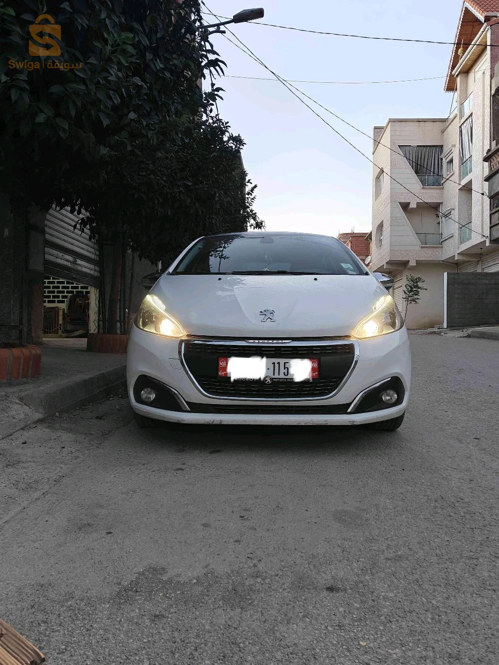 بيجو 208 2015 ميلة