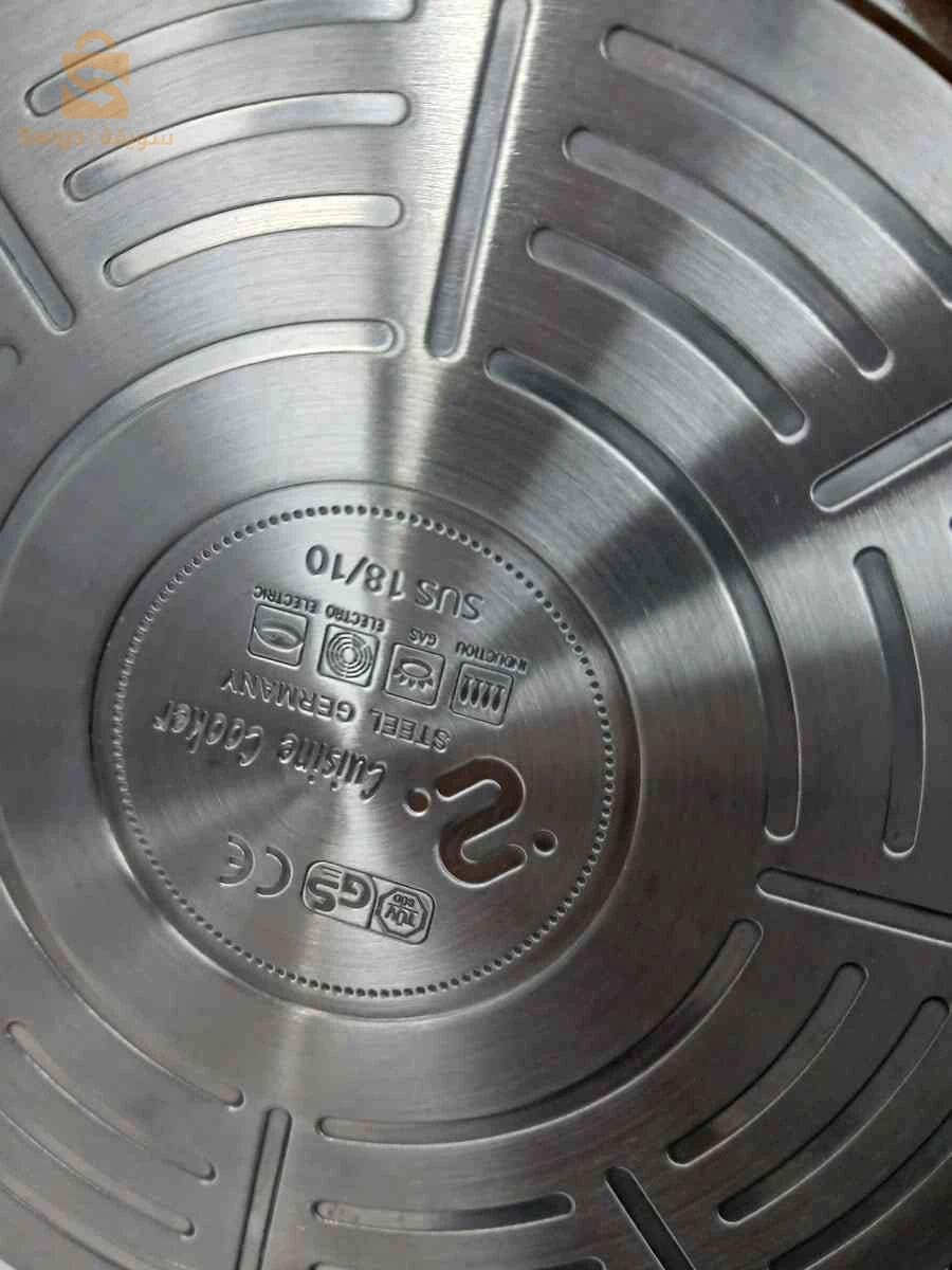 طقم أواني الضغط والطهي الذكي JADCO NV_Noir