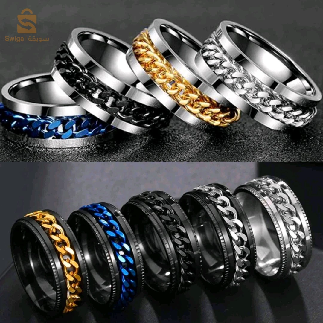 Bague en acier inoxydable