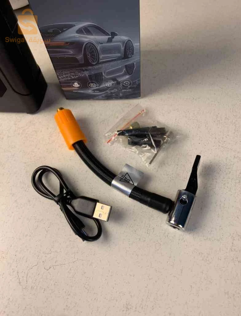 Compresseur d'air portable Fast Air Pump Rechargeable sans fil 150 PSI - جهاز ضغط عجلات محمول