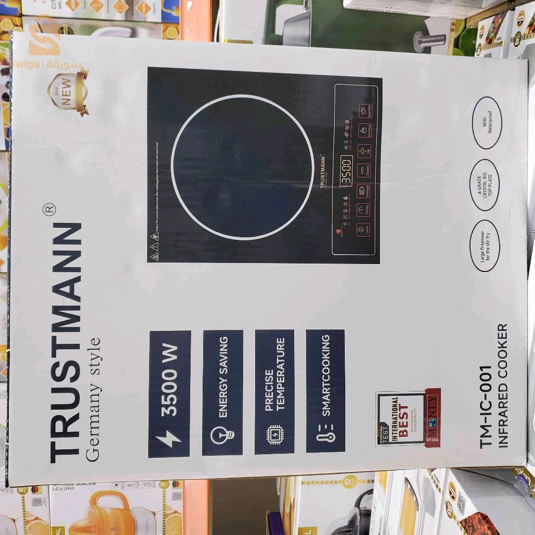 🔴 بلاك شوفانت إنفراروج 3500 واط TRUSTMANN TM-IC-001 🔴