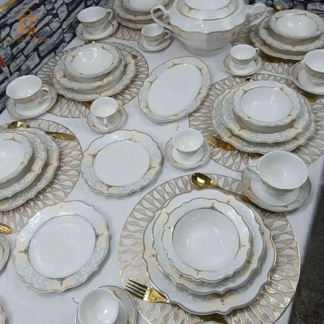 ☕ سارفيس قهوة ومائدة متكامل لدارك – Service à table + café complet