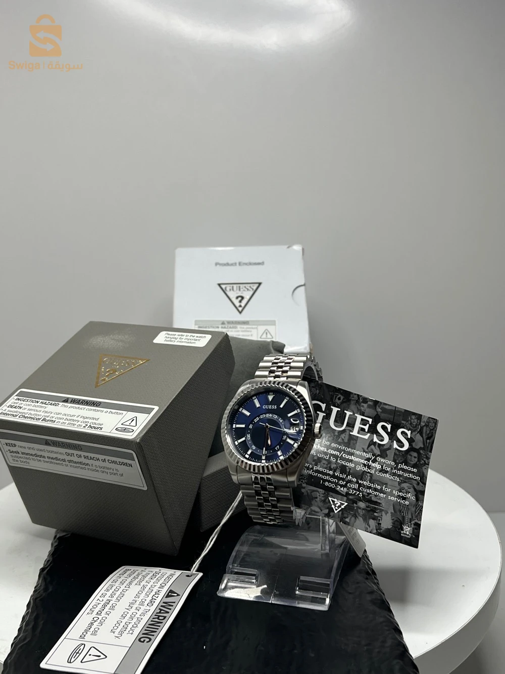 MONTRE GUESS JADEN NEUVE AUTHENTIQUE AVEC SES PAPIERS&Boîte