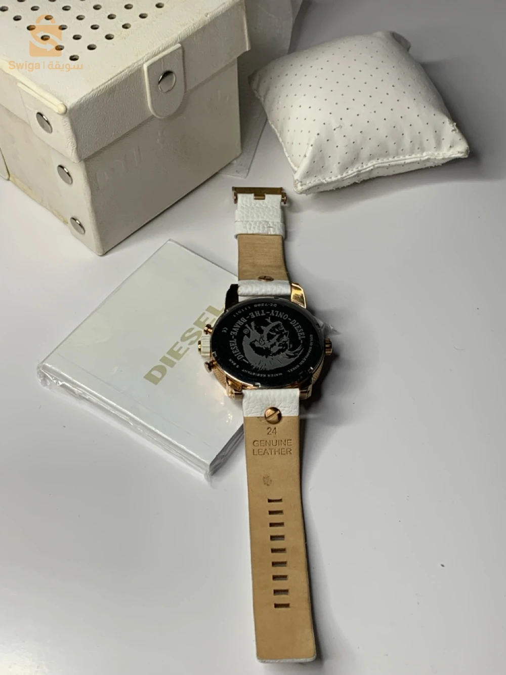 DZ7271 Montre DIESEL LITTLE DADDY ONLY THE BRAVE CHRONOGRAPHE ORIGINAL AVEC SA BOÎTE ET LIVRET AUTHENTIQUE