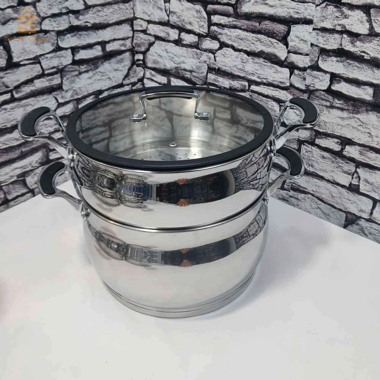 Couscousier inox luxe 4 -6- 8 litres