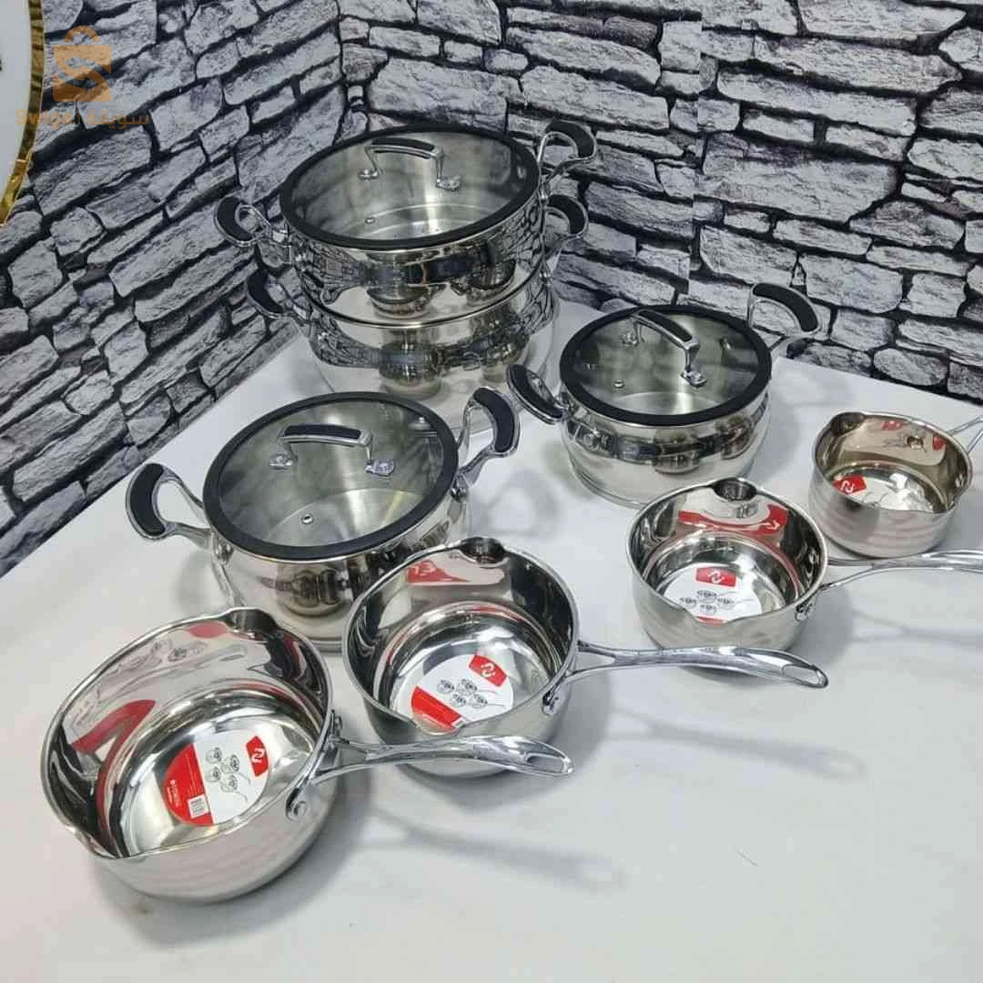 🔥 طياب صحي 100%: طاقم إينوكس Pack Inox 18/10 🔥