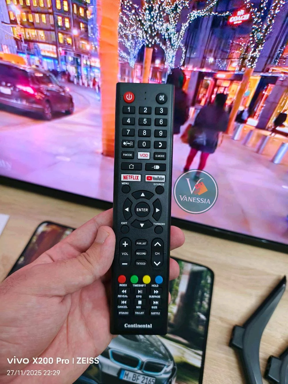 Tv 32P Smart + Démo Intégrer+ Support Marque Continental