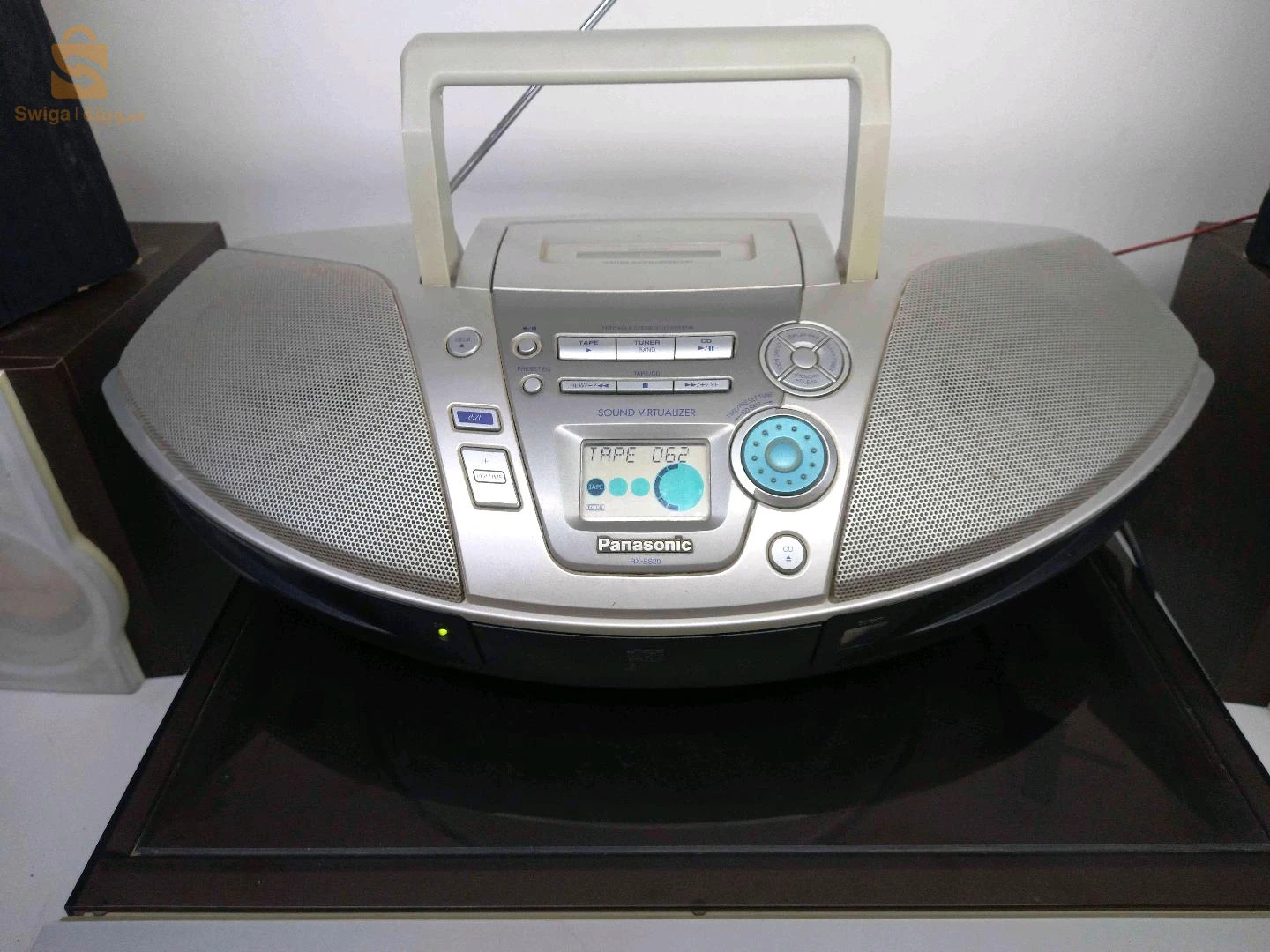 poste radio k7 cd marque Panasonic tout fonctionne