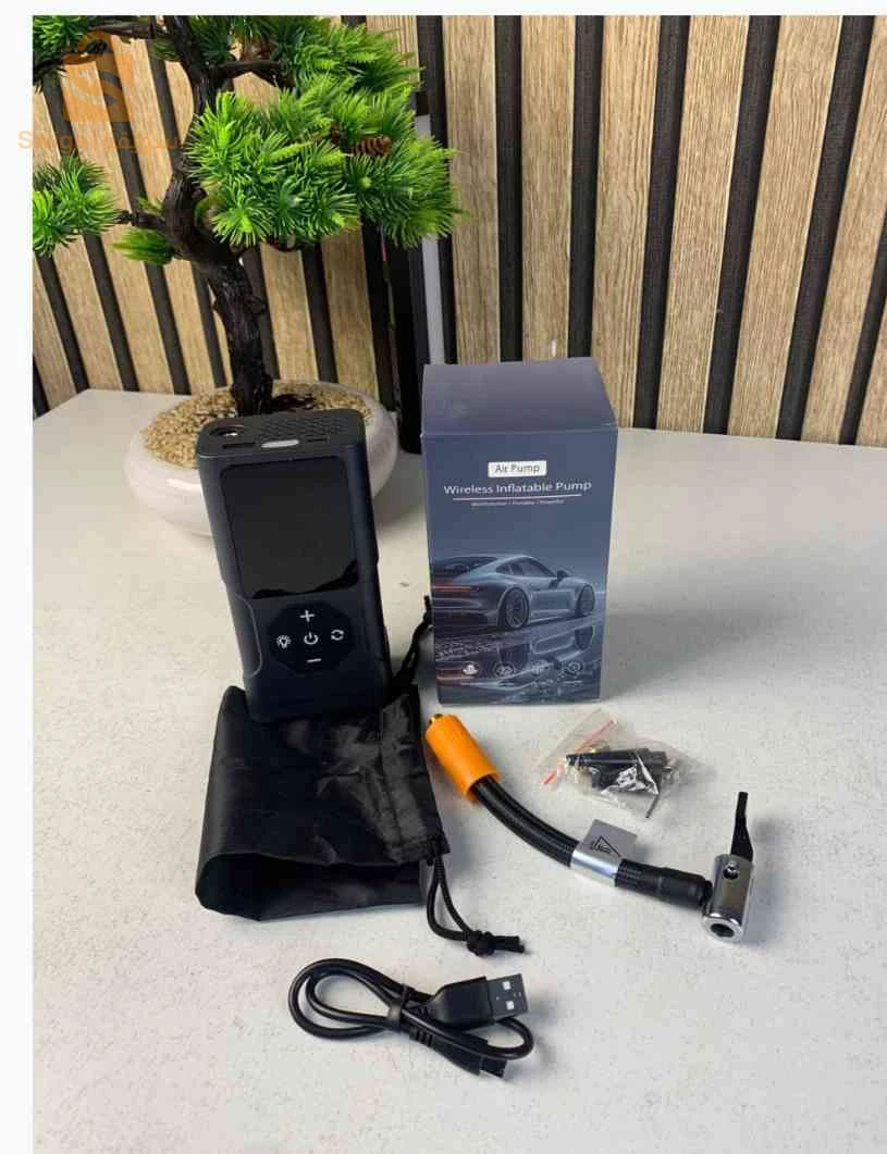 Compresseur d'air portable Fast Air Pump Rechargeable sans fil 150 PSI - جهاز ضغط عجلات محمول