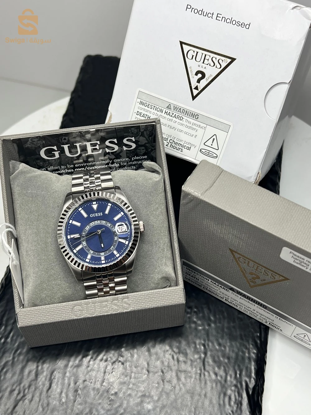 MONTRE GUESS JADEN NEUVE AUTHENTIQUE AVEC SES PAPIERS&Boîte