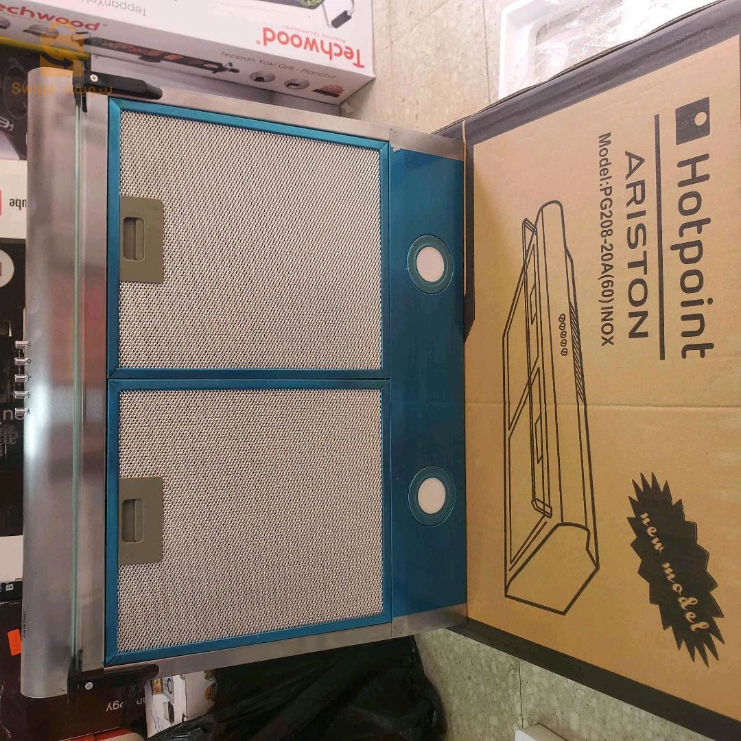 La haute de cuisine 60cm inox Hotpoint ARISTON