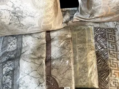 غطاء كنابي + 2 غطاء وسادة