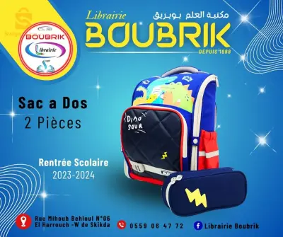Trousse avec cartable
