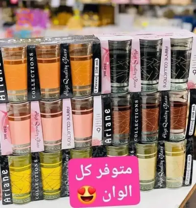 كؤوس زجاج