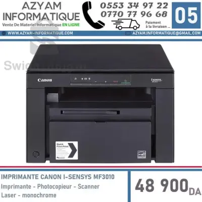 imprimante canon I-sensys MF3010