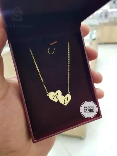 قلادة نساء ذهب