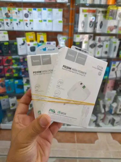 hoco_chargeur  🥊🔔😍
Dual port Type-C +USB